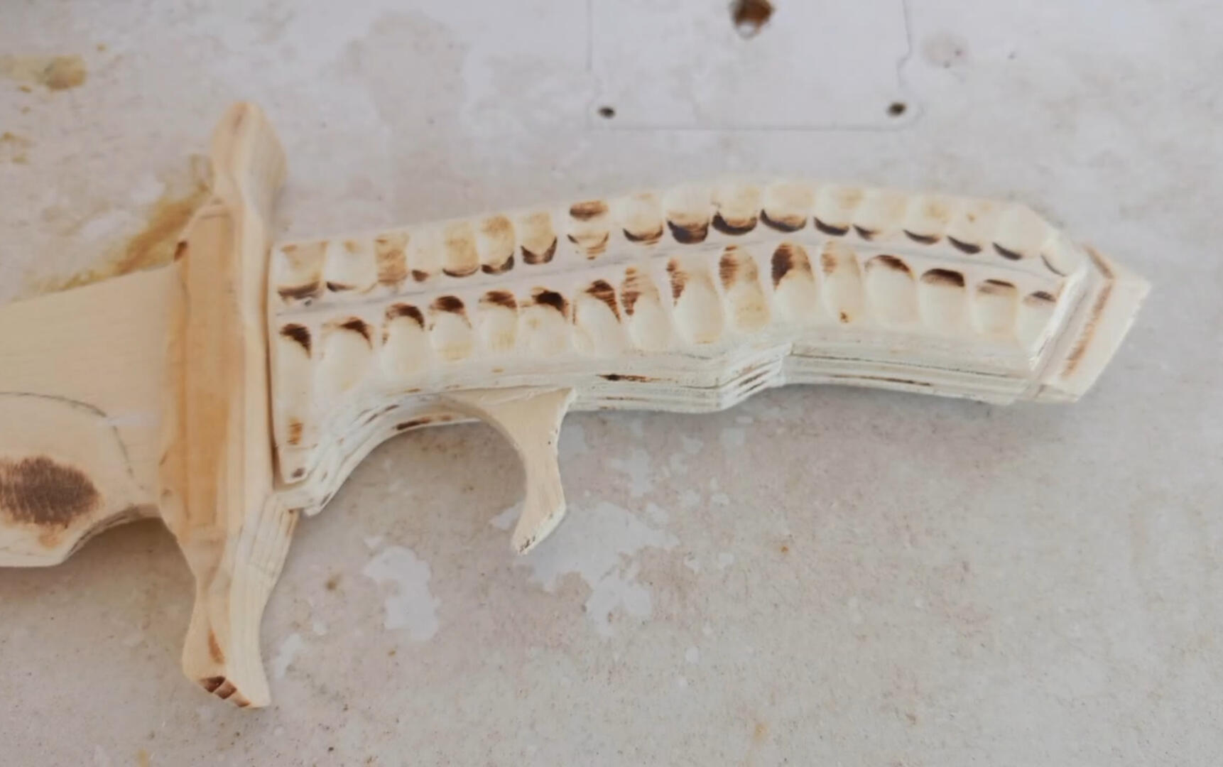 "The Heartstopper" in progress