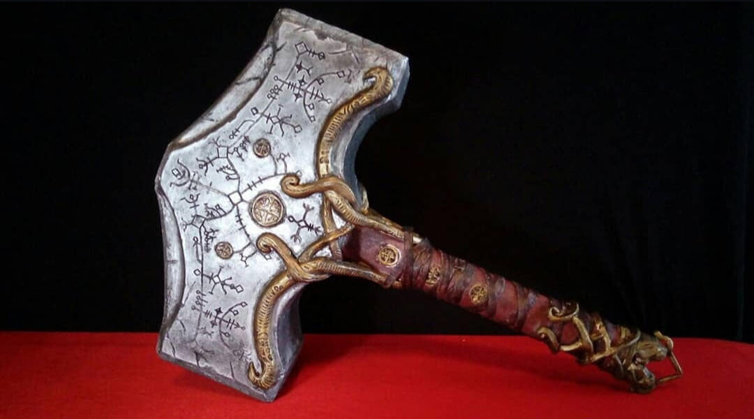 Thor's mjölnir from God of War Ragnarok | Collector's item